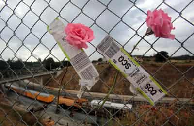Image for Jeers, scuffles as trial of 2013 Spanish train disaster that killed 80 begins