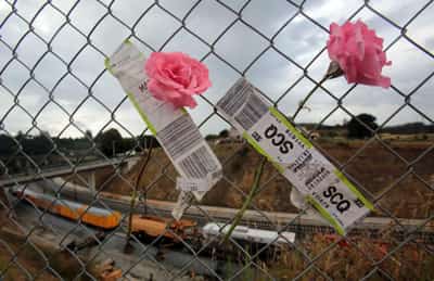 Image for Jeers, scuffles as trial of 2013 Spanish train disaster that killed 80 begins