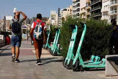 Image for Malta to ban rented e-scooters from March