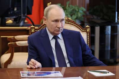 Image for Kremlin says Putin is ready to discuss peace in Ukraine but wants to achieve goals