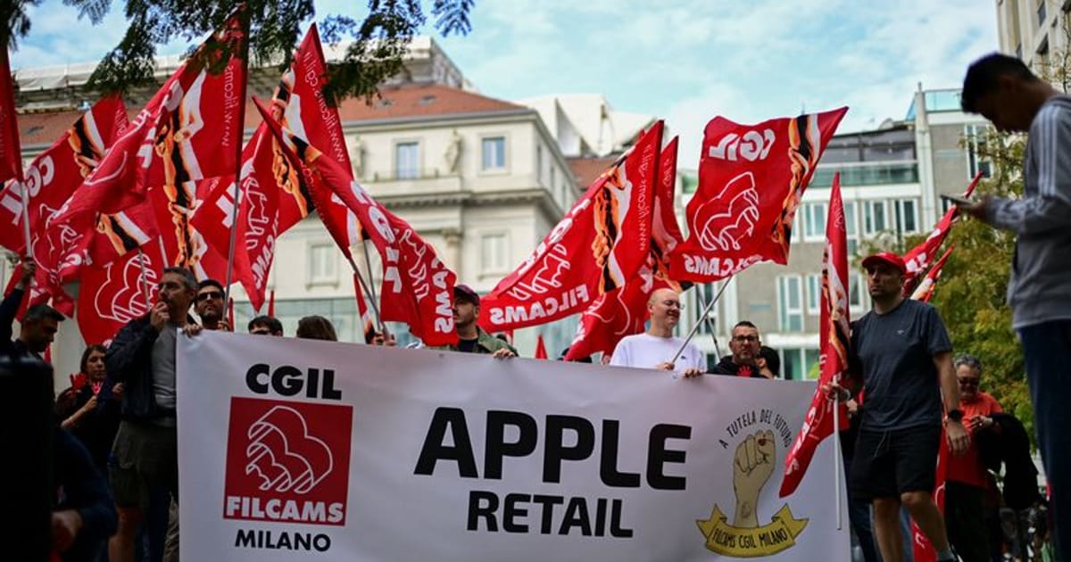 Italian Apple Store Employees Strike on iPhone 18 Pro Launch Day