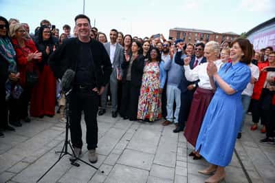 Image for UK's Burnham pledges to offer social care reform at next election
