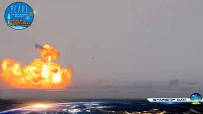 Image for SpaceX Starship rocket prototype nails landing&#8230; then blows up