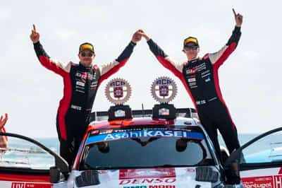 Image for Hat-trick hero Rovanperä supreme on Sunday at Rally de Portugal