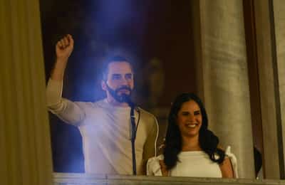 Image for El Salvador’s Bukele re-elected as president in landslide win