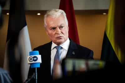 Image for New group of US troops 'on its way' to Lithuania, says the Lithuanian president