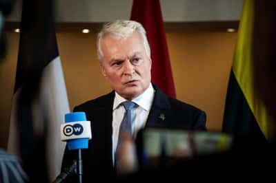 Image for New group of US troops 'on its way' to Lithuania, says the Lithuanian president