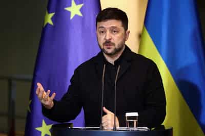 Image for Zelenskiy says Russia must be held responsible for 'crime of aggression'