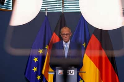 Image for Merz clings on after German election 'disaster'