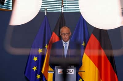 Image for Merz clings on after German election 'disaster'