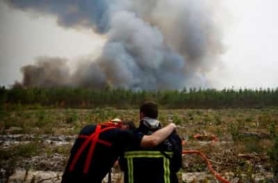 Image for Drought in England, fires rage in France as heatwave persists