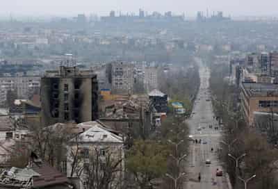 Image for Putin claims victory in Mariupol, U.S. to send more guns and money