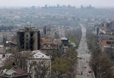 Image for Putin claims victory in Mariupol, U.S. to send more guns and money