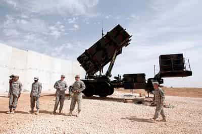 Image for Germany will deploy Patriot air defence system to southeast Turkey, Ankara says