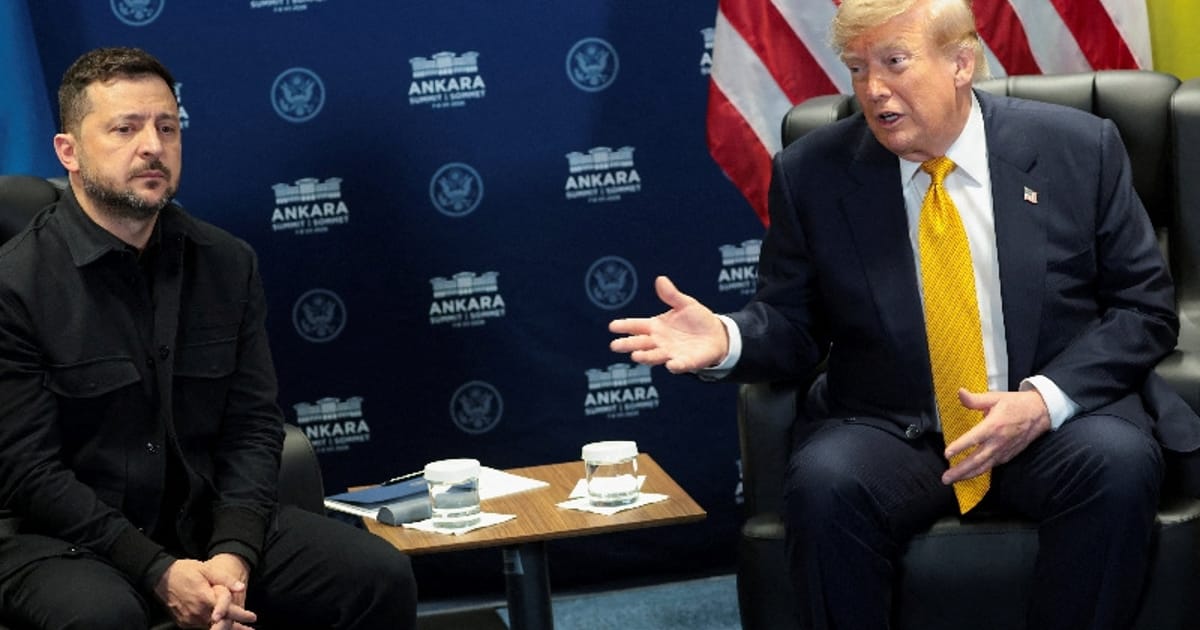 Trump tells Ukraine