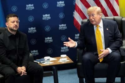 Image for Trump tells Ukraine's Zelenskiy to stop hitting Russian diesel