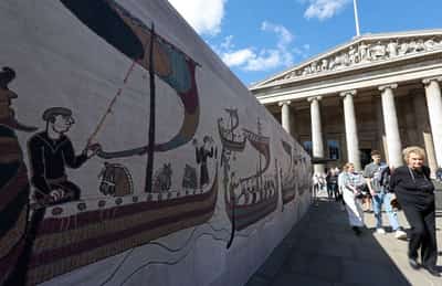 Image for Blind man sues British Museum over lack of audio tours for Bayeux Tapestry
