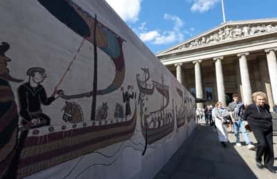 Image for Blind man sues British Museum over lack of audio tours for Bayeux Tapestry