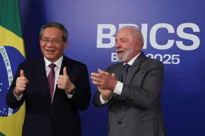 Image for Trump threatens extra 10% tariffs on BRICS as leaders meet in Brazil