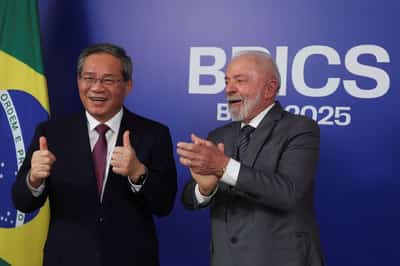 Image for Trump threatens extra 10% tariffs on BRICS as leaders meet in Brazil