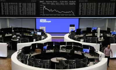 Image for European shares end slightly higher as Fed comes into focus
