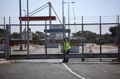 Image for Iranian-made drone hits British air base in Cyprus, causing limited damage