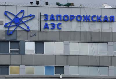 Image for Military activity hits water supply at Zaporizhzhia nuclear plant and nearby town, IAEA says