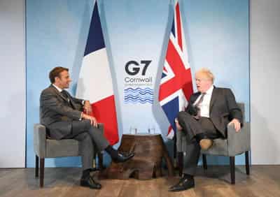 Image for Exclusive-Macron offers UK&#8217;s Johnson &#8216;Le reset&#8217; if he keeps his Brexit word
