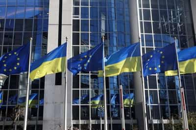 Image for EU eyes Ukrainian membership, could be bargaining chip in Russia talks