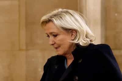 Image for At appeal trial, France's Le Pen denies EU embezzlement charges