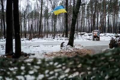 Image for Russia sentences activist who helped Ukrainians flee war to 22 years in prison