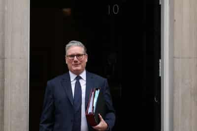 Image for 'Take responsibility': UK PM Starmer tells social media firms on online safety
