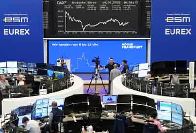 Image for Oil prices drop on US-Iran progress; global shares gain in choppy trade