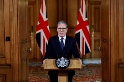 Image for UK rejects criticism that move to recognise Palestinian state rewards Hamas
