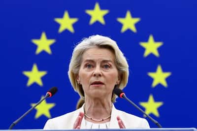 Image for EU will use all tools to cut China trade deficit, von der Leyen says