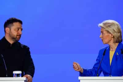 Image for Analysis-European capitals push back as Ukraine seeks fast-track EU membership