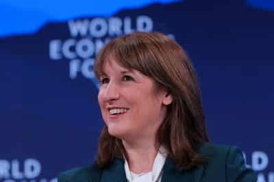 Image for Borrowing data offers new year cheer for UK's Reeves, for now