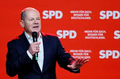 Image for Germany's Scholz welcomes U.S. turnaround in energy policy, Handelsblatt reports