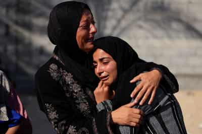 Image for Israel orders evacuations in northern Gaza as Trump calls for war to end