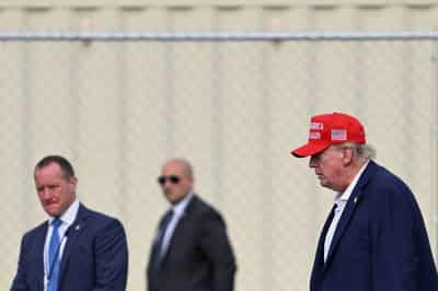 Image for Trump says no talks are taking place with Iran and none are scheduled