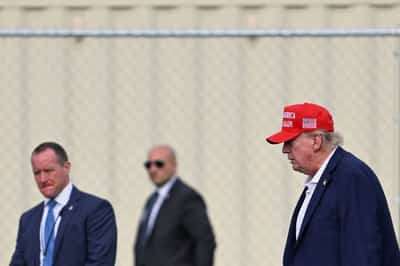 Image for Trump says no talks are taking place with Iran and none are scheduled