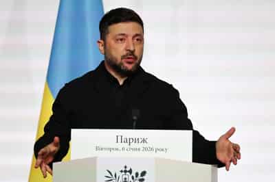 Image for US, Ukraine discussed 'some ideas' on issue of territory, Zelenskiy says