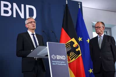 Image for Germany at risk of violent conflict with Russia, intelligence chief says