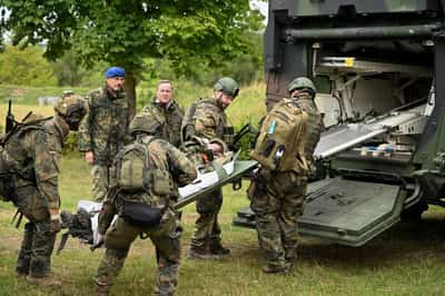 Image for Germany plans for 1,000 wounded troops per day in case of conflict with Russia