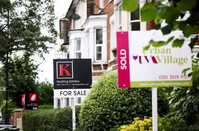 Image for UK annual house price rise eases to 10.8% – Halifax