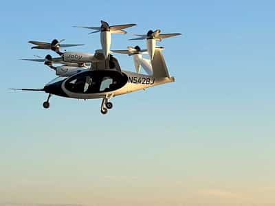 Image for Joby Aviation shares tumble after pricing of $514 million discounted offering