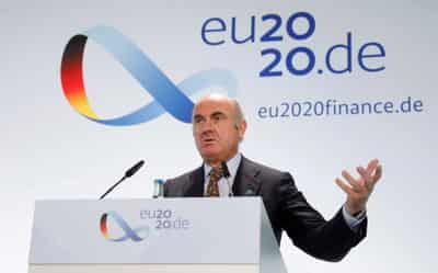 Image for ECB can start phasing out emergency stimulus when vaccinations pick up &#8211; de Guindos
