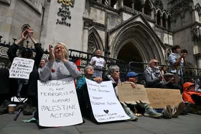 Image for Britain's ban on Palestine Action group to be considered by top court