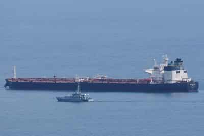 Image for UK charges captain of Russian shadow fleet tanker with sanctions breach