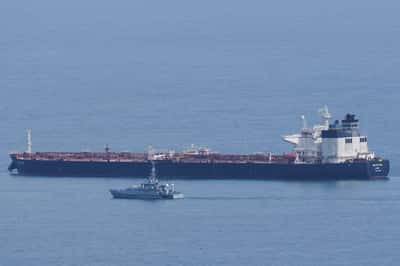 Image for UK charges captain of Russian shadow fleet tanker with sanctions breach